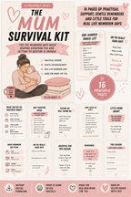 The Velcro Baby Mum Survival Kit printable preview