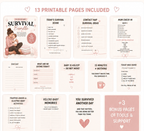 Look inside the Velcro Baby Survival Bundle - 13 printable pages
